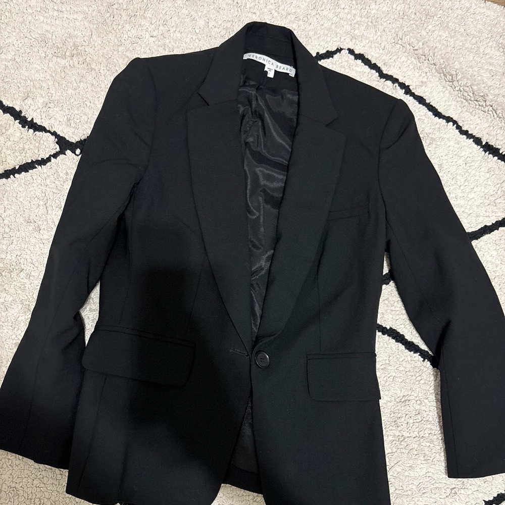 Veronica Beard Dickey Blazer Black